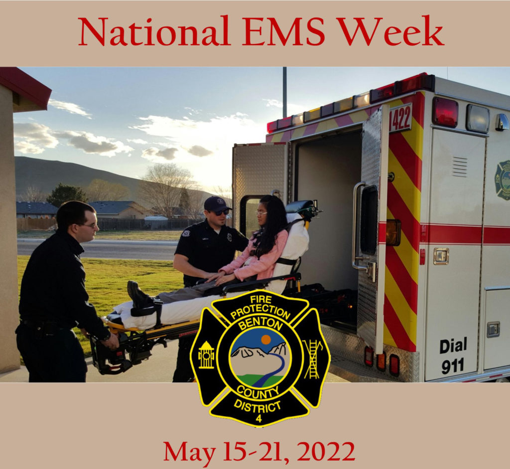 National EMS Week – Letter from Chief Carlyle – Benton County Fire ...